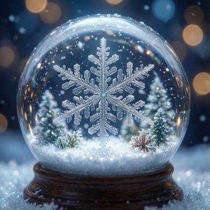 Snow Globe Snowflake