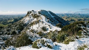 Snow on Parahaki