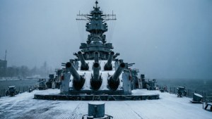 Snow on the Missouri