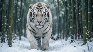 Snow Tiger Stroll