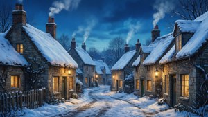 Snow Village Blues