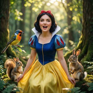 Snow White's Forest Friends