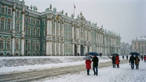 Snowfall at the Palace