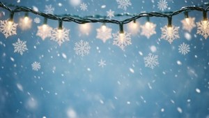 Snowflake Light Border