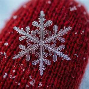 Snowflake on Mitten