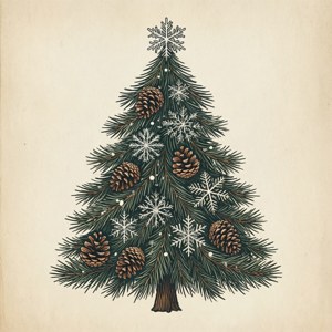 Snowflake SVG Tree