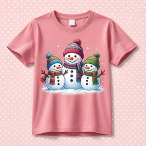 Snowman Family Tee
