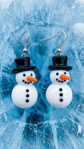Snowman Ice Blue