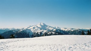 Snowy Burnaby Mountain