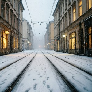 Snowy Chur Street