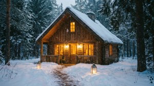 Snowy Cottage Evermore