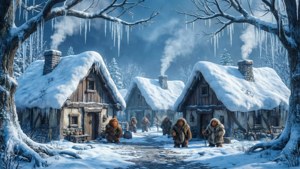 Snowy Ewok Village