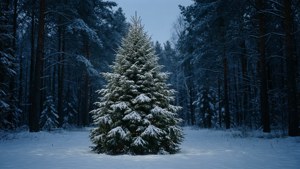 Snowy Forest Christmas