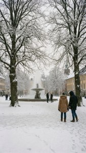 Snowy Helsingborg Winter