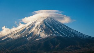 Snowy Mountain Peak