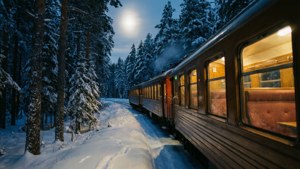 Snowy Night Express