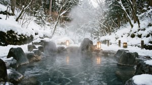 Snowy Onsen Retreat