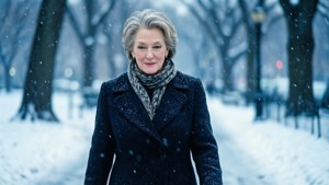 Snowy Park Walk