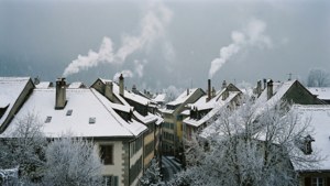 Snowy Rooftops Winter