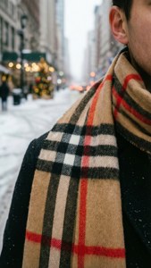 Snowy Scarf Detail