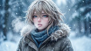 Snowy Silence Freya