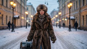 Snowy St. Petersburg