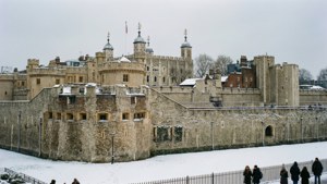 Snowy Tower of London