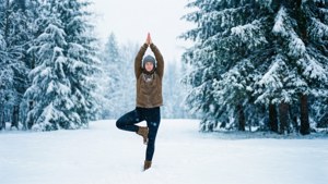 Snowy Tree Pose