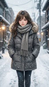 Snowy Walk