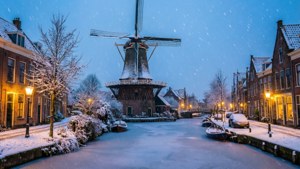 Snowy Windmill Winter