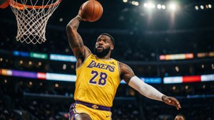 Soaring Dunk Lakers