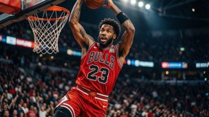 Soaring Slam Dunk