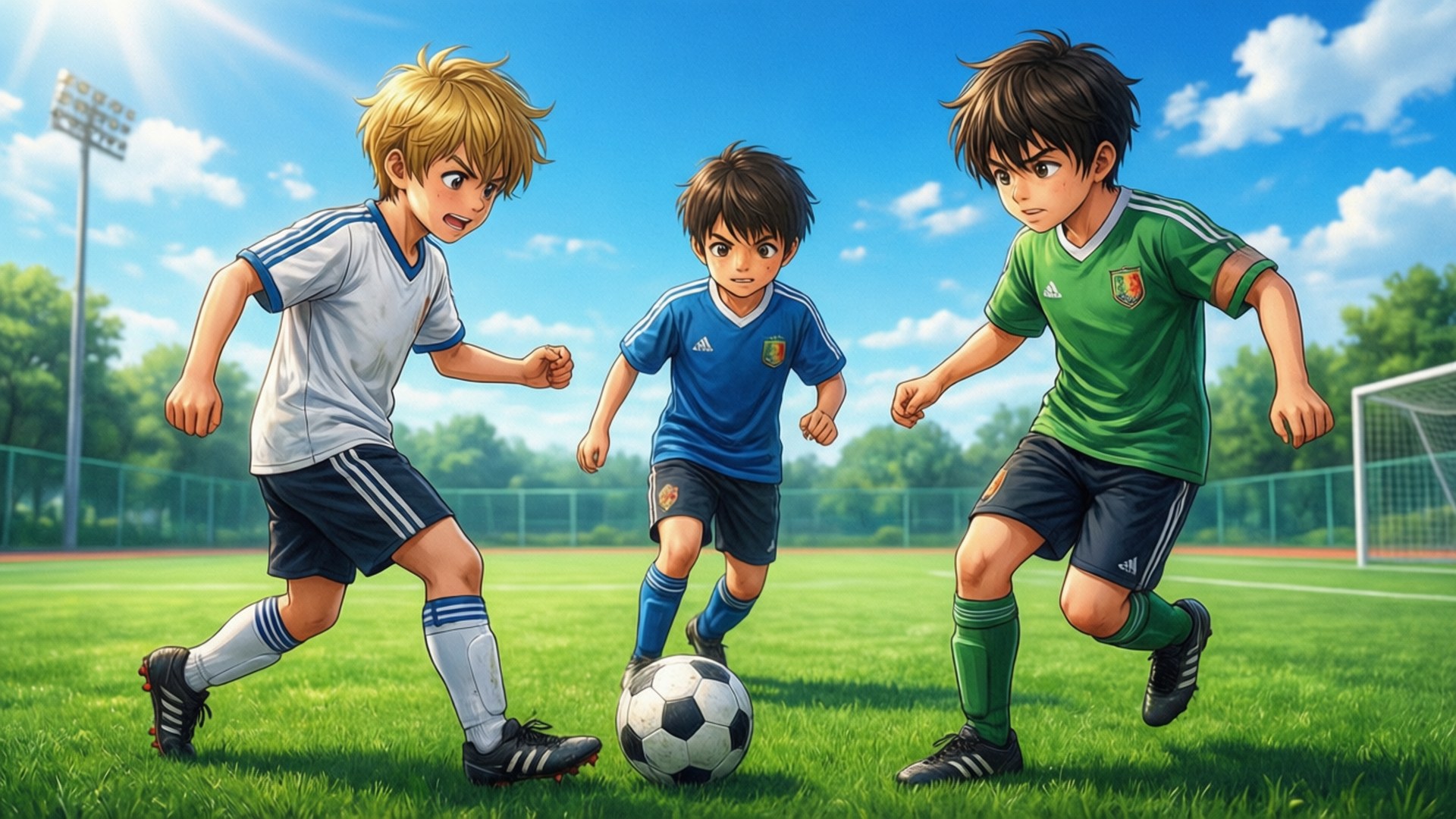 Soccer Action by Wallpapers.art Studio