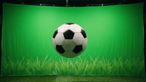 Soccer Ball Green Screen