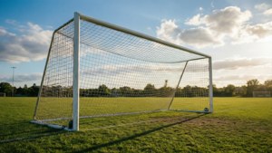 Soccer Goal Under Blue Sky