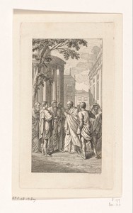 Socrates doceert op straat
