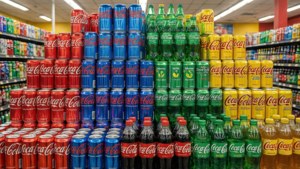 Soda Display at Save A Lot