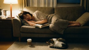 Sofa Sleep Reader