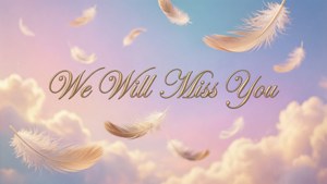 Soft Pastel Farewell