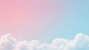Soft Pastel Gradient Clouds