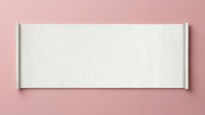 Soft Pink Minimal Banner