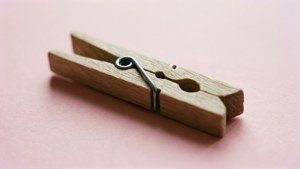 Soft Wooden Clothespin