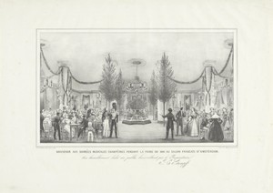 Soiree in Frascati te Amsterdam gedurende de kermis van 1841