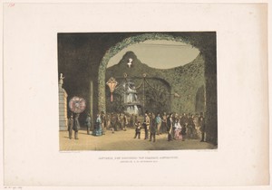 Soiree in Frascati te Amsterdam gedurende de kermis van 1855