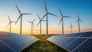 Solar and Wind Farm