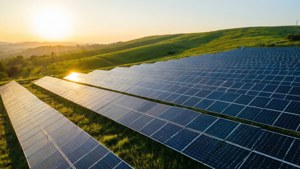 Solar Array Sunrise