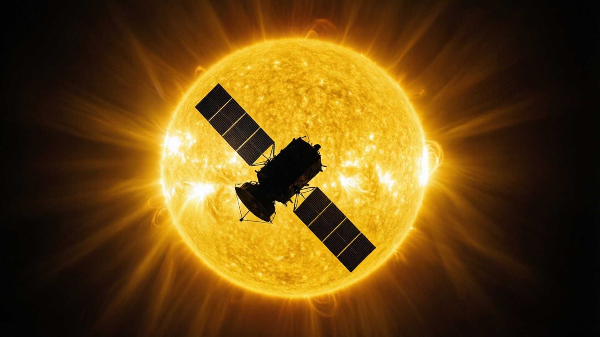 Solar Silhouette by Wallpapers.art Studio