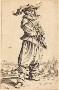 Soldier with Feathered Hat