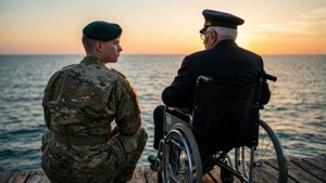 Soldiers by the Pier