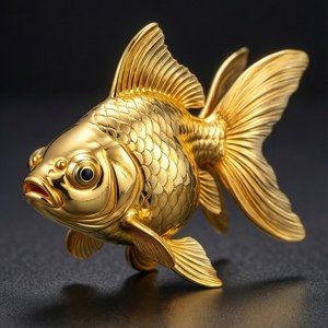 Solid Gold Goldfish